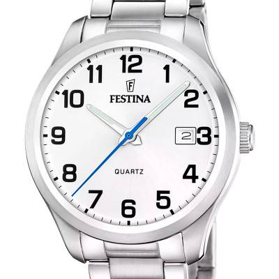 Steel Classic Watch F20736/1 - Festina