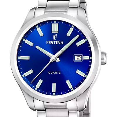 Steel Classic F20736/3 Watch - Festina