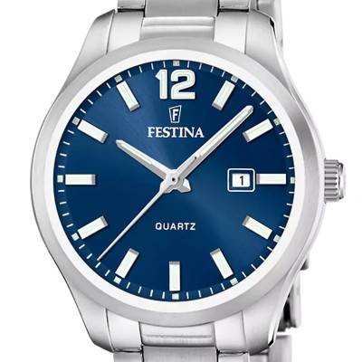 Steel Classic F20737/4 Watch - Festina