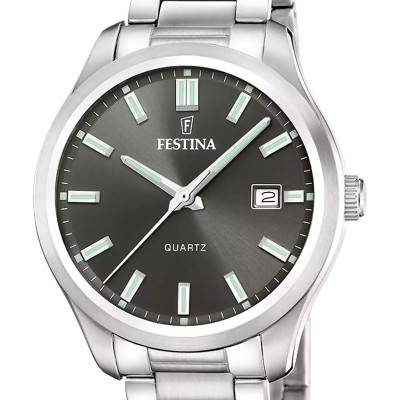 Steel Classic F20736/5 Watch - Festina