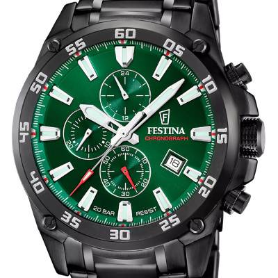 Timeless Chronograph Watch F20735/2 - Festina