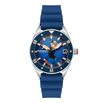 Montre Challenger Automatic Popeye Anchor Arms Limited Edition SP-5163-02 Blue Buoy - Spinnaker