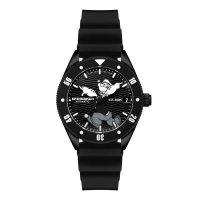 Challenger Automatic Popeye Anchor Arms Limited Edition SP-5163-03 Midnight Mast Watch - Spinnaker