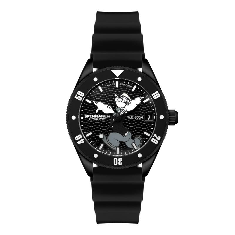 Challenger Automatic Popeye Anchor Arms Limited Edition SP-5163-03 Midnight Mast Watch - Spinnaker