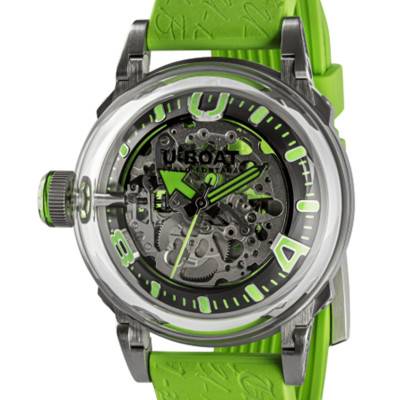 U65 Automatic 44mm SS Green 3344 Watch - U-Boat