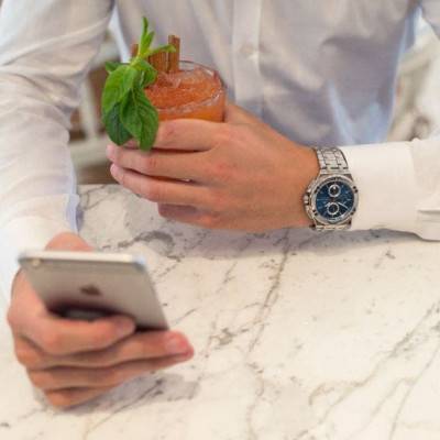 Montre Aikon Quartz Chronographe AI1018-SS002-430-1 - Maurice Lacroix