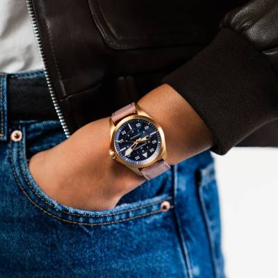 Montre Khaki Aviation Pilot Auto 36 mm H76245840 - Hamilton