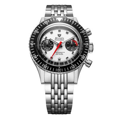 Montre Chronomaster Panda 41 mm 85241M01 - Nivada Grenchen