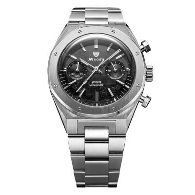 Montre F77 Chrono Mecaquartz Carbon 68002Q - Nivada Grenchen