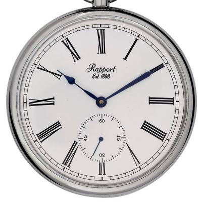 Montre à gousset Open-Faced gris PW95 - Rapport London