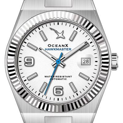Hawkmaster White HMS111 Watch - OceanX