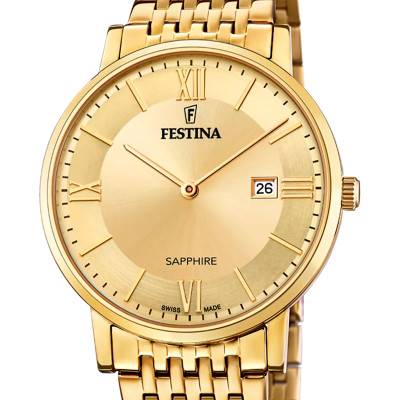 Men's Swiss Made F20020/2 watch - Festina Swiss Made