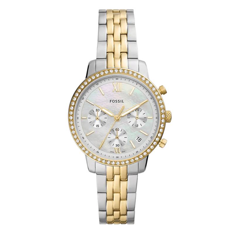 Two-Tone Fossil Neutra Watch - ES5216 - Fossil