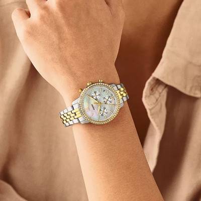 Two-Tone Fossil Neutra Watch - ES5216 - Fossil