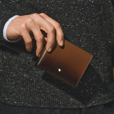 Meisterstück Sfumato MB220315 6-Card Leather Wallet - Montblanc