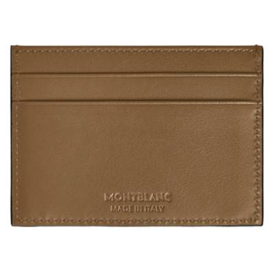 Porte-Cartes 6CC en cuir sable MB221124 - Montblanc