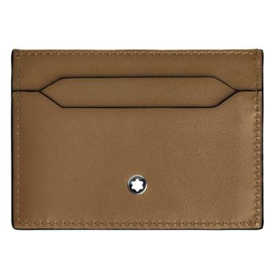 Porte-Cartes 6CC en cuir sable MB221124 - Montblanc