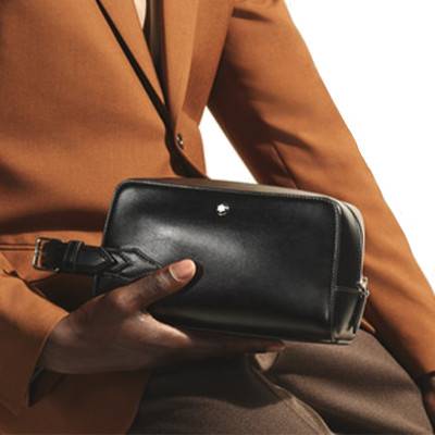 Trousse de Toilette en Cuir Meisterstück MB220408 - Montblanc