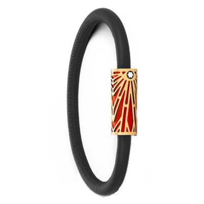 Bracelet Collection Meisterstück The Origin en Cuir Soft, Longueur de 16,5 cm à 17,5 cm - MB132973 - Montblanc