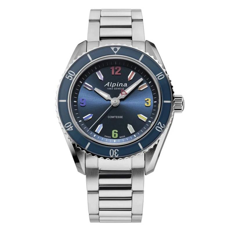 Montre Alpiner Comtesse Sport Rainbow AL-235NRB3C6B - Alpina