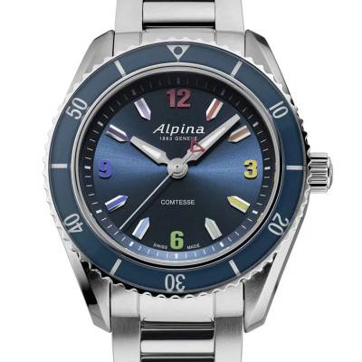 Montre Alpiner Comtesse Sport Rainbow AL-235NRB3C6B - Alpina
