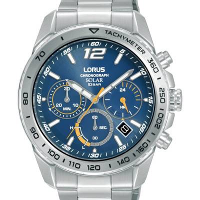 Sport Chronograph Solar Quartz RZ511AX9 Watch - Lorus