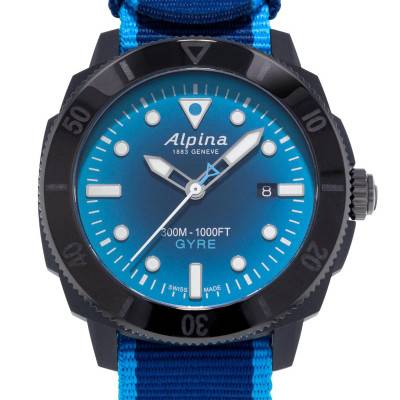 Alpina Seastrong Diver Gyre Men's Watch AL-525LNSB4VG6 - Alpina