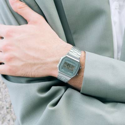 Nostalgic Colors A168WA-3AYES Watch - Casio Vintage