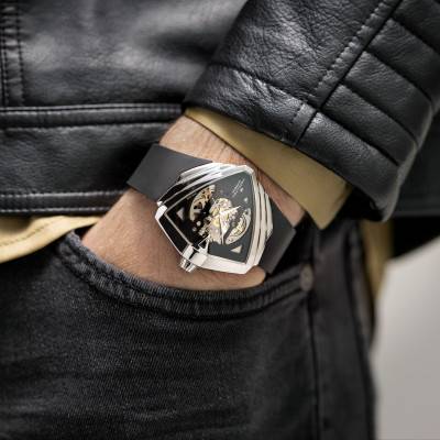 Hamilton Ventura XXL Skeleton Watch H24625330 - Hamilton