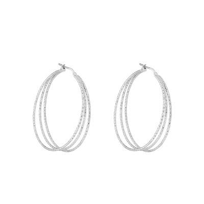 Boucles d'Oreilles Créoles en Argent 925 - Emanessence