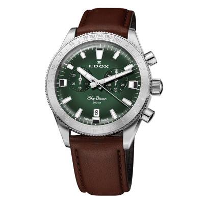 Skydiver Chronograph 10116-3-VIDN Watch - Edox