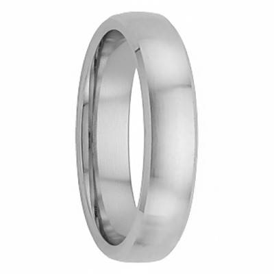 Alliance Ruban Confort Haendel en Palladium 950, Largeur 5 mm - Viggo Sorensen