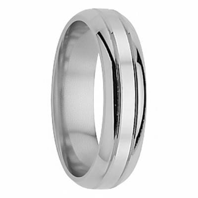 Alliance Berg en Or Blanc et Palladium 500 - Fair'Belle