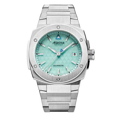 Steel Alpiner Extreme Solarmetre Watch AL-140LGR3AE6B - Alpina