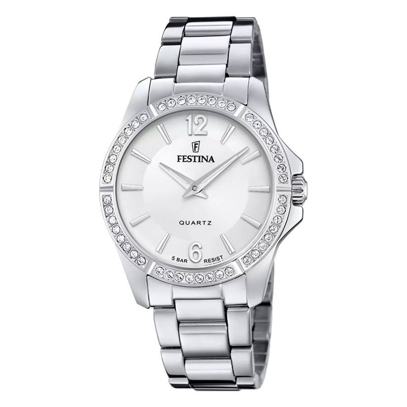 White Mademoiselle Watch 34.50mm F20593/1 - Festina