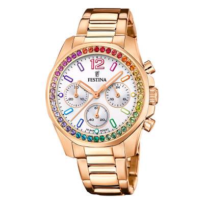 Montre Boyfriend Rainbow Blanc 38mm F20639/2 - Festina
