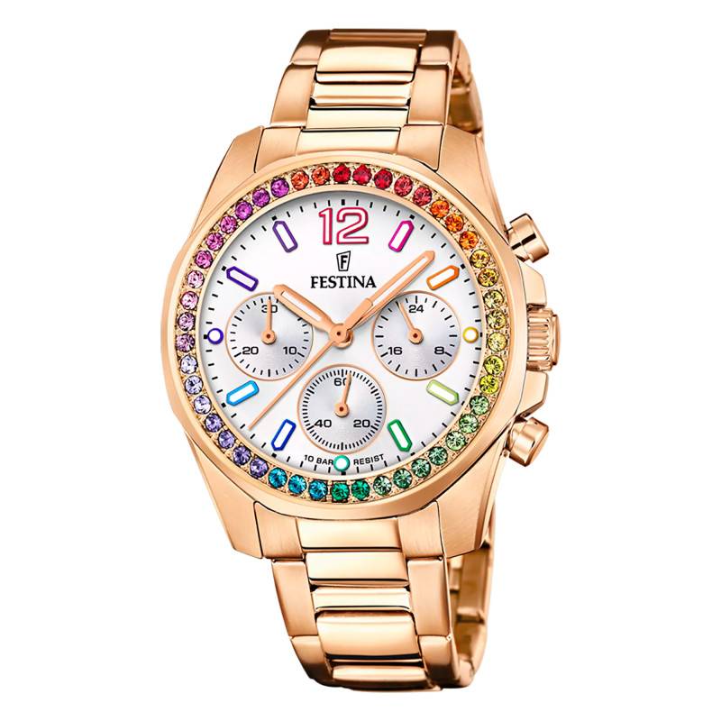 Montre Boyfriend Rainbow Blanc 38mm F20639/2 - Festina