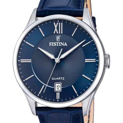 Men's Watch Classics F20426/2 Blue - Festina