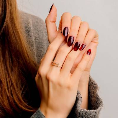 Bague Ajustable Trèfle & Diamants 0,02ct en Or Jaune 375 - Emanessence