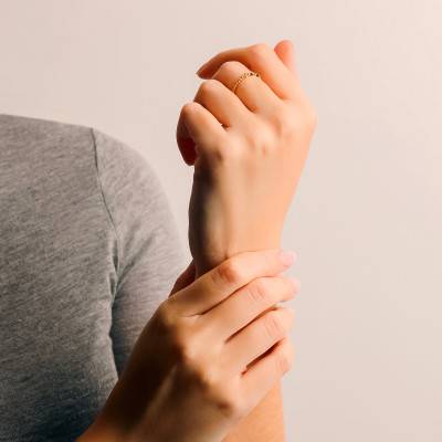 Bague Perlée & Trilogie de Diamants 0,02ct en Or jaune 375 - Emanessence