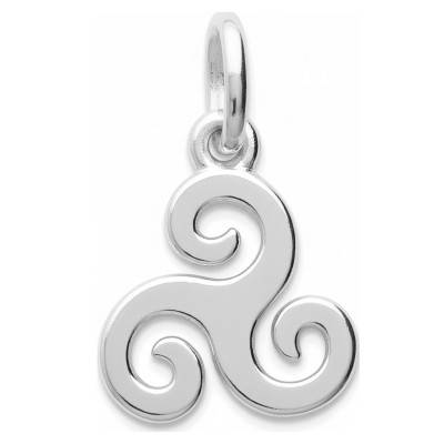 925 Silver Triskel Pendant - Emanessence