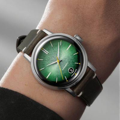 Urban Enamel Verde Automatic Watch URB-RTO-GRN - Undone