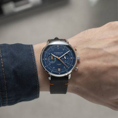 Montre Hamburg Chrono Edition Küste S01-HC06-EB05 - Sternglas