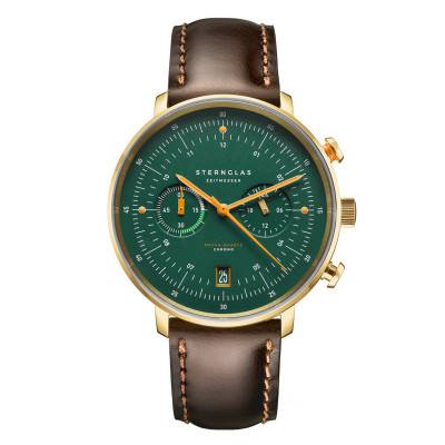 Montre Hamburg Chrono Edition Vintage S01-HCV22-BR01 - Sternglas