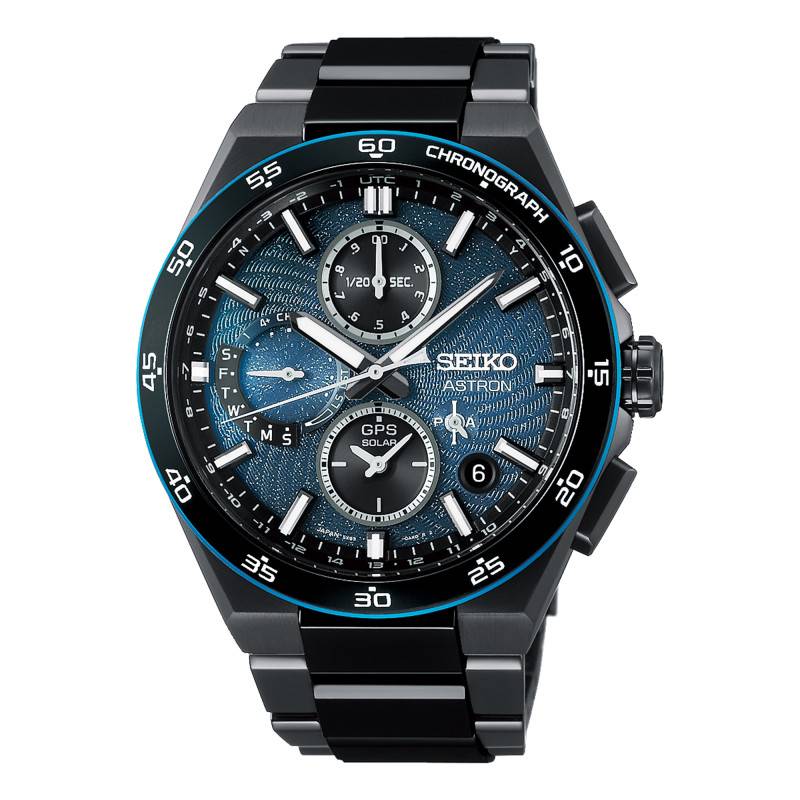 Astron GPS Solar Ceramic Spiral Galaxy Limited Edition Watch SSH187J1 - Seiko