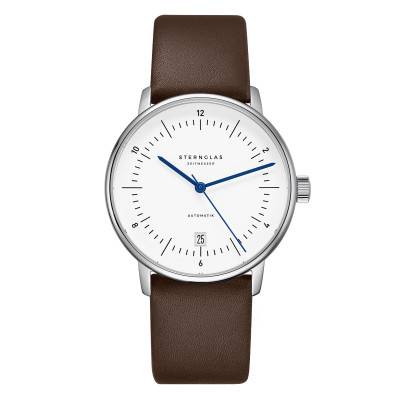 Naos Automatic White Watch S02-NA44-PR04 - Sternglas