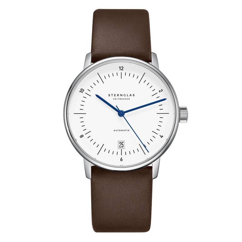 Naos Automatic White Watch S02-NA44-PR04 - Sternglas