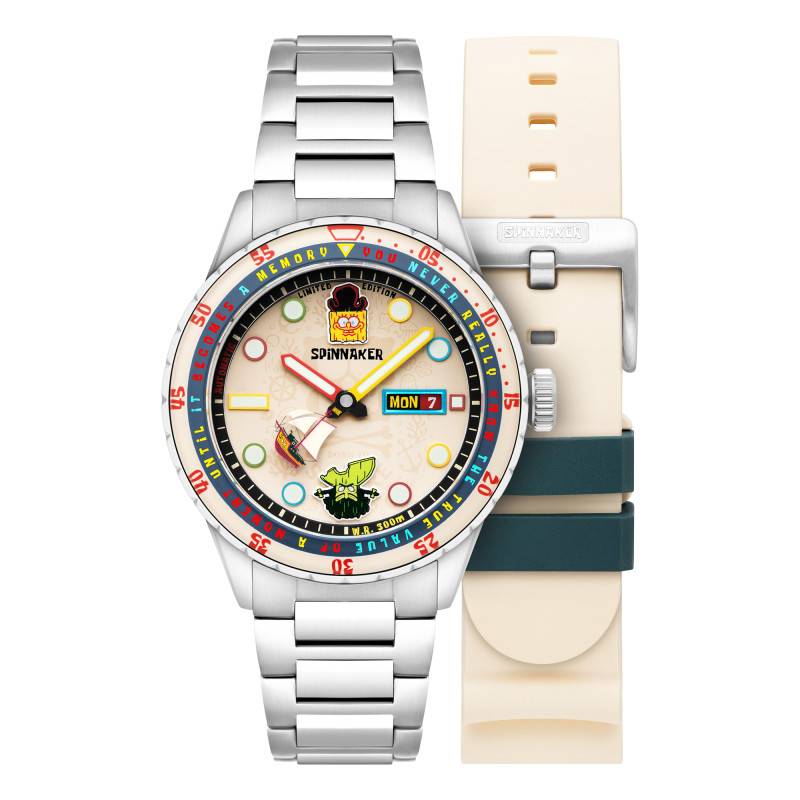 Spinnaker Hass Automatic SpongeBob Search for SquarePants Limited Edition SP-5171-11 Seafaring Watch - Spinnaker