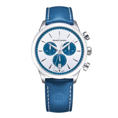 1975 Quartz Chronograph Date 40mm Watch 751038-SS001-131-4 - Maurice Lacroix