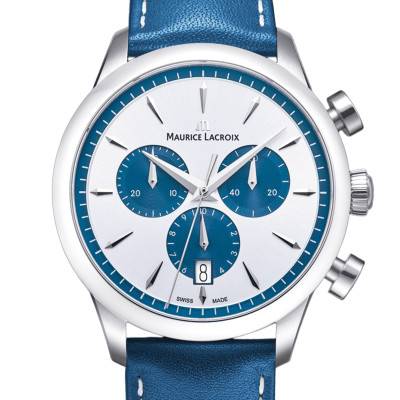 1975 Quartz Chronograph Date 40mm Watch 751038-SS001-131-4 - Maurice Lacroix